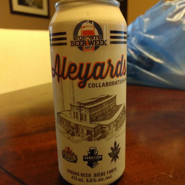 Aleyards Collaboration IPA 6.8%, Junction Craft Brewing, Canada
