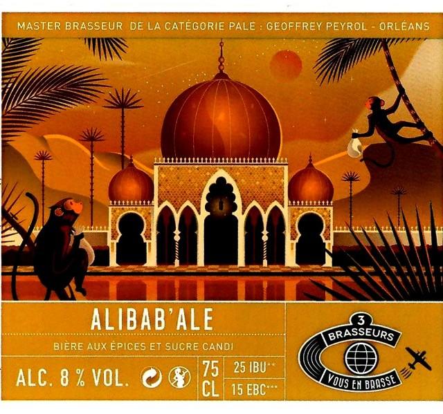 Alibab'Ale 8.0%, Les 3 Brasseurs / The 3 Brewers Lille, France
