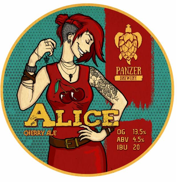 Alice 4.5%, Panzer Brewery, Russia