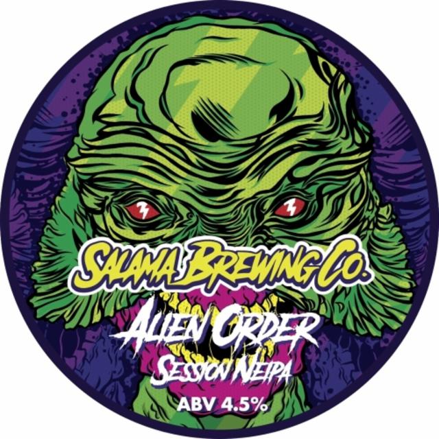 Alien Order 4.5%, Salama Brewing Company, Finland