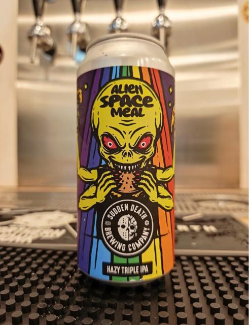 alien space meal 2 9.5%, Sudden Death Brewing Co., Germany