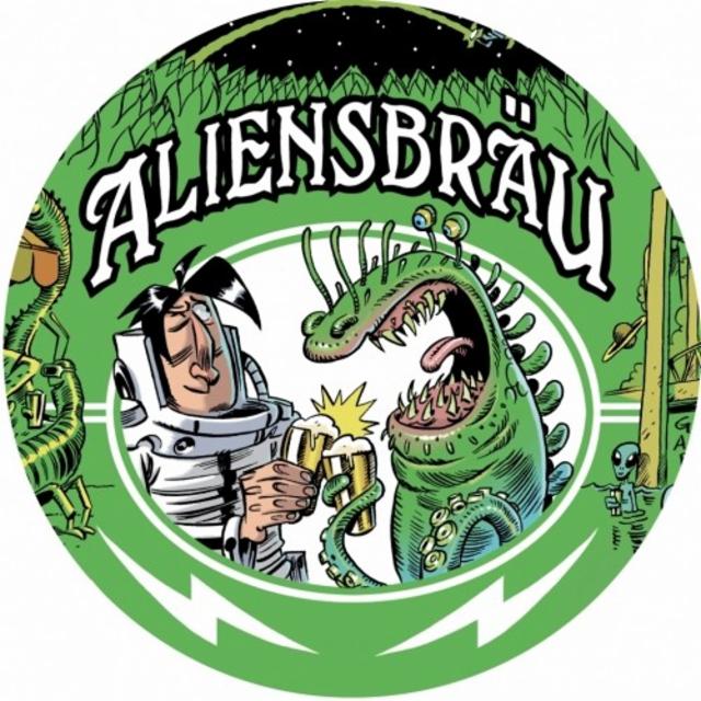 Aliensbräu 5.3%, Brasserie Du Baril, France