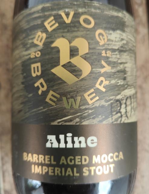 Aline Barrel aged Mocca Imperial Stout 12.7%, Brauhaus Bevog, Austria