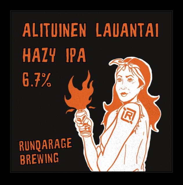 Alituinen Lauantai 6.7%, Runqarage Brewing, Finland