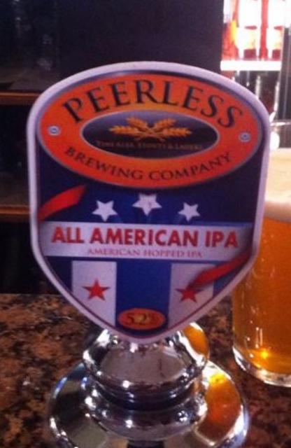 All American IPA 5.2%, Peerless Brewing Company, England