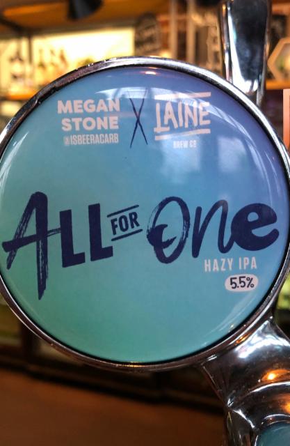 All for One 5.5%, Laine Brew Co, England