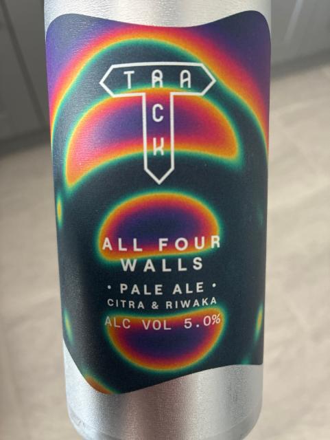 All four walls 5.0%, Track Brewing Co., England