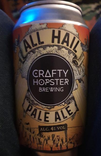 All Hail Pale Ale 4.0%, Crafty Hopster Brewing, Ireland