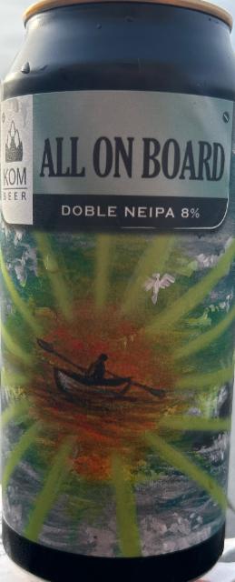 All on board 8.0%, KOM Beer, Spain