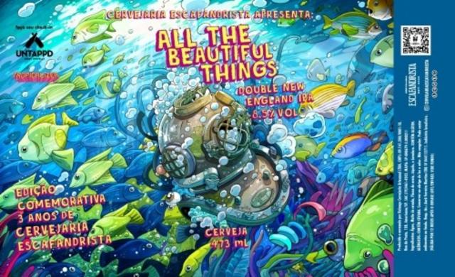 All the Beautiful Things 8.0%, Cervejaria Escafandrista, Brazil