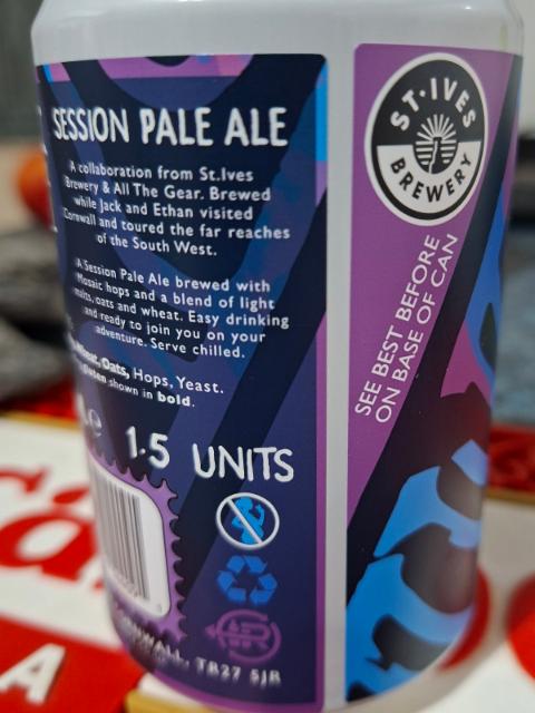 All The Beer 4.6%, St. Ives Brewery, England