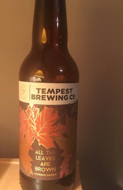 All the Live are Brown - Bourbon Barrel 11.2%, Tempest Brewing Co, Scotland
