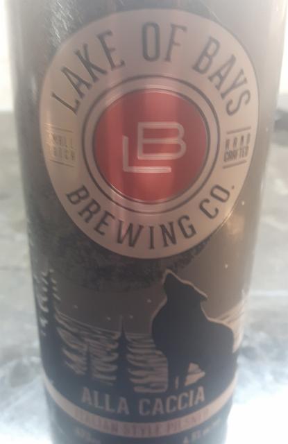 alla caccia 4.5%, Lake of Bays Brewing Company, Canada