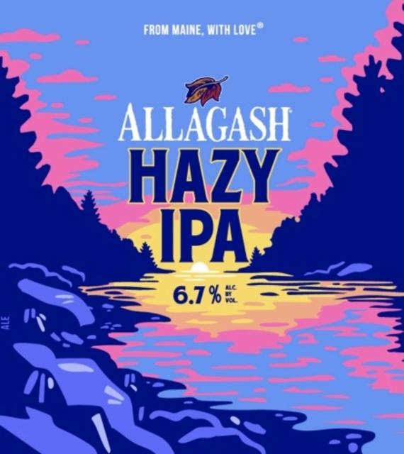 Allagash Hazy IPA, Allagash Brewing Company