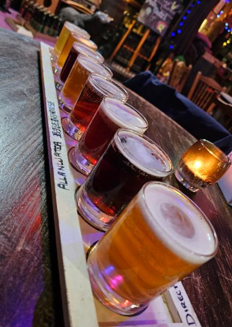 Allanwater Gold Pot 70/- 3.9%, Allanwater Brewhouse, Scotland