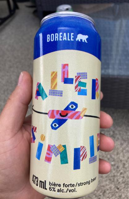 Aller simple 6.0%, Boréale - Brasseurs du Nord, Canada