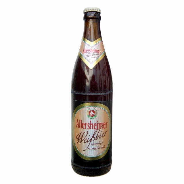 Allersheimer Weissbier Dunkel 5.2%, Brauerei Allersheim, Germany