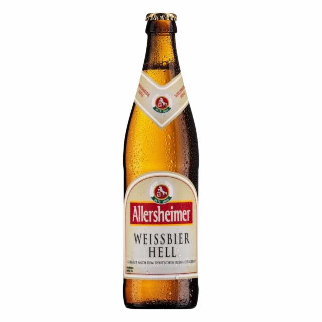 Allersheimer Weissbier Hell 5.2%, Brauerei Allersheim, Germany
