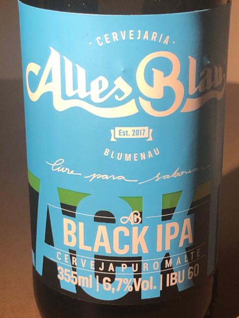 Alles Blau Black IPA 6.7%, Alles Blau, Brazil