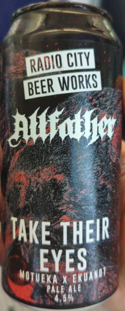 Allfather - Take Their Eyes, Radio City Beer Works