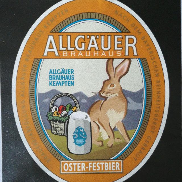 Allgäuer Oster Festbier 5.5%, Allgäuer Brauhaus (Radeberger Gruppe), Germany