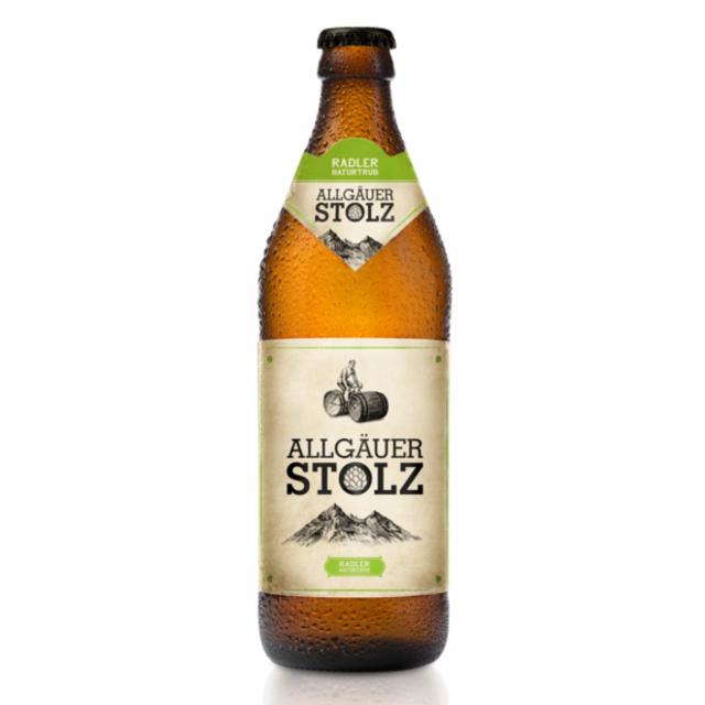 Allgäuer Stolz Radler Naturtrüb 2.4%, Stolz, Germany