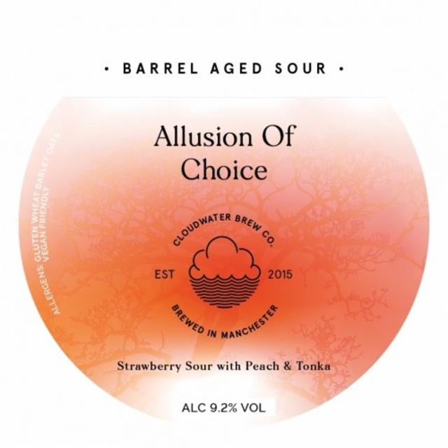 Allusion Of Choise 9.2%, Cloudwater Brew Co., England