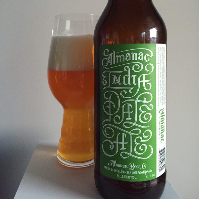 Almanac India Pale Ale 7.5%, Almanac Beer Company, United States