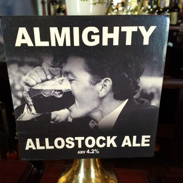 Almighty Allostock Ale 4.2%, Weetwood Ales, England