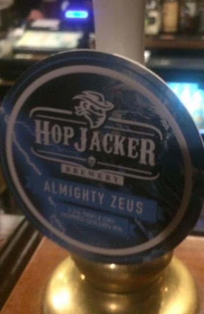 Almighty Zeus 7.2%, Hopjacker Brewery Ltd, England