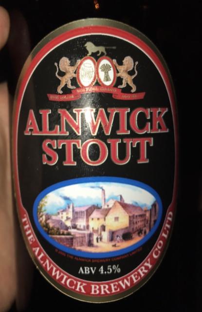 Alnwick Stout 4.5%, Alnwick Brewery, England