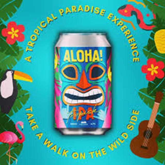 Aloha - Tropisk IPA 4.7%, Lofotpils, Norway