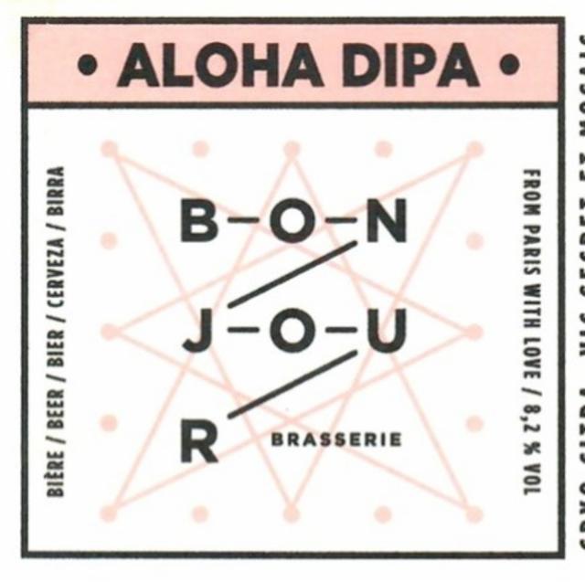 Aloha DIPA 8.2%, Bonjour Brasserie [Closed], France