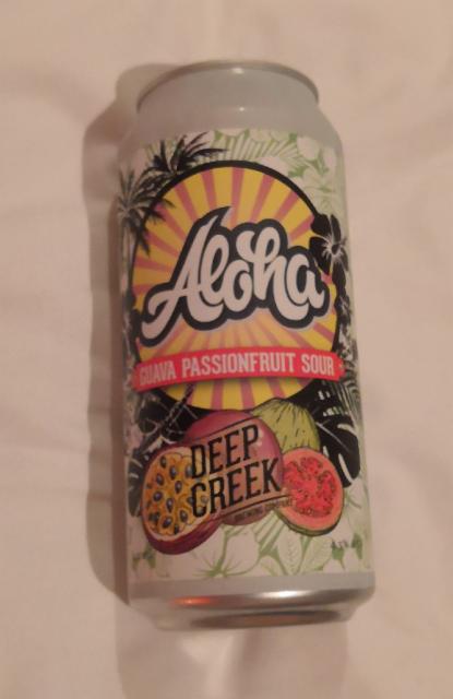 Aloha Guava Passionfruit Sour 4.5%, Deep Creek Brewing Co., New Zealand