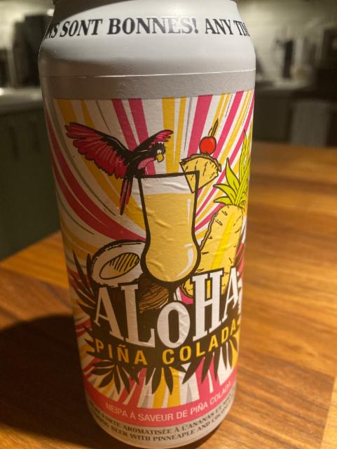 Aloha pinacolada 5.6%, Lagabière Brasserie Artisanale, Canada