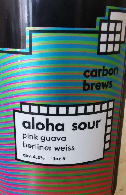 Aloha Sour 4.5%, Carbon Brews, Hong Kong