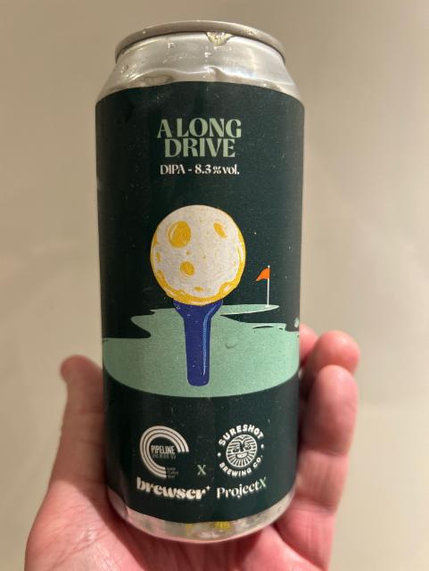 A Long Drive 8.3%, Pipeline Brewing Co, England