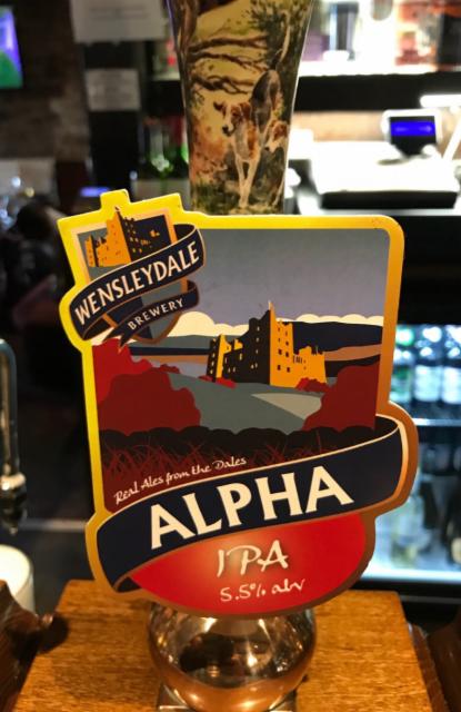 Alpha 5.5%, Wensleydale Brewery, England