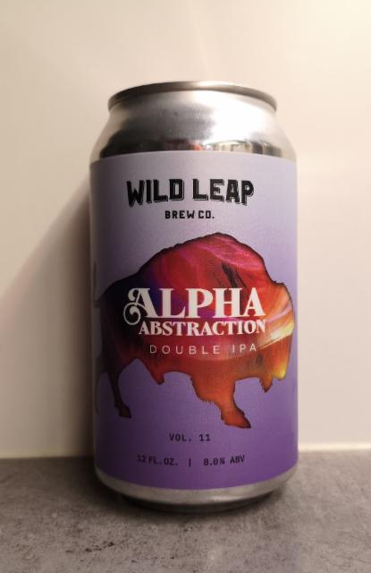 Alpha Abstraction Vol. 11 8.0%, Wild Leap Brew Co., United States