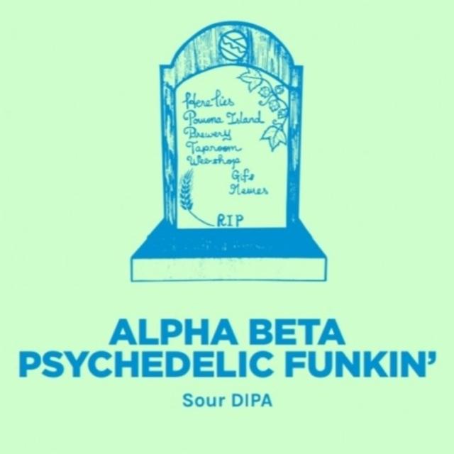 Alpha Beta Psychedelic Funkin' 6.1%, Pomona Island Brew Co, England