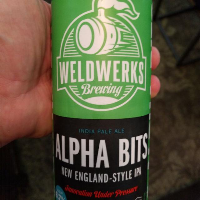 Alpha Bits 6.7%, WeldWerks Brewing Co, United States