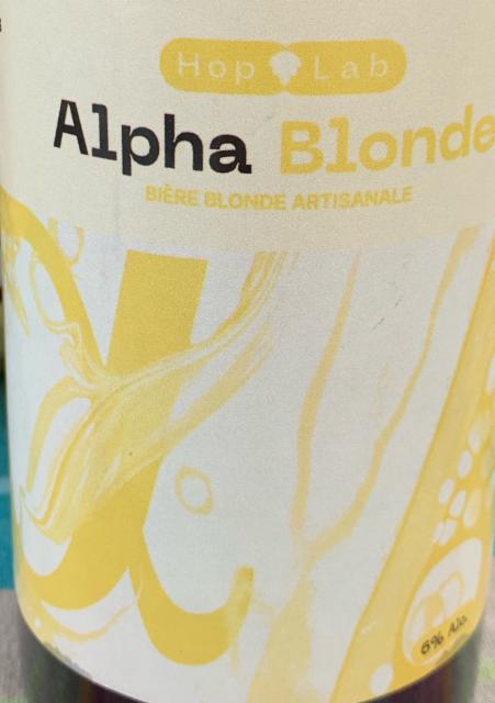 Alpha Blonde 6.0%, Hop Lab, France