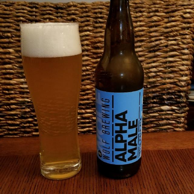 Alpha Male India Pale Ale 6.0%, Wolf Brewing Company, Canada