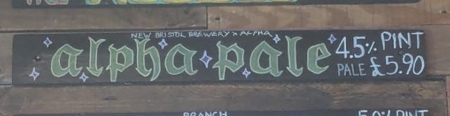 alpha pale ale, New Bristol Brewery