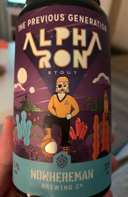 AlphaRon Stout, Nowhereman Brewing Co