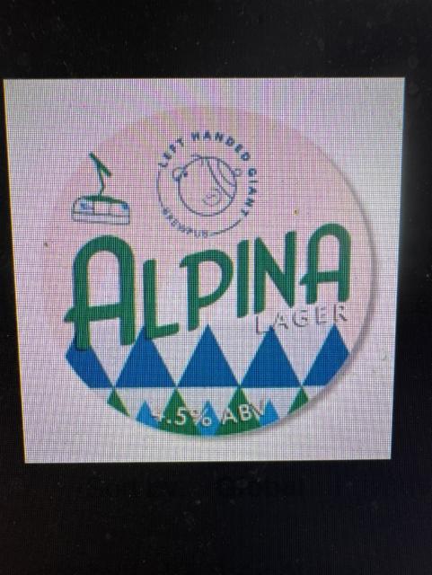 Alpina 4.5%, Left Handed Giant Brewing, England