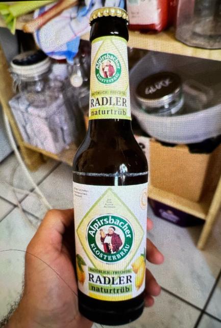 Alpirsbacher Radler Naturtrüb 2.5%, Alpirsbacher Klosterbräu, Germany
