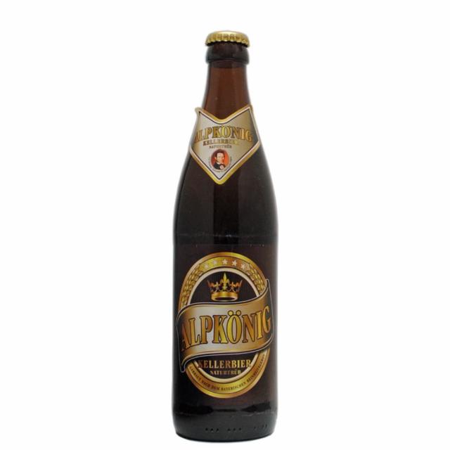 Alpkönig Kellerbier Naturtrüb 5.0%, Memminger Brauerei, Germany