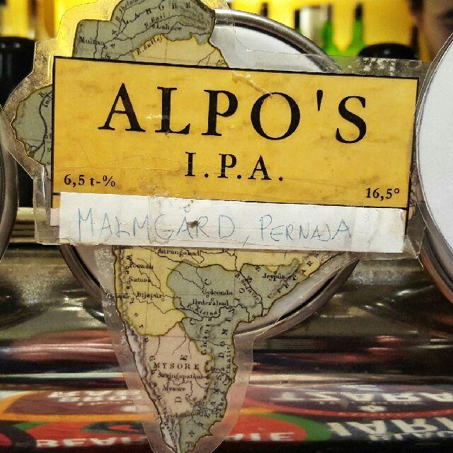 Alpo's IPA 6.9%, Malmgårdin Panimo, Finland