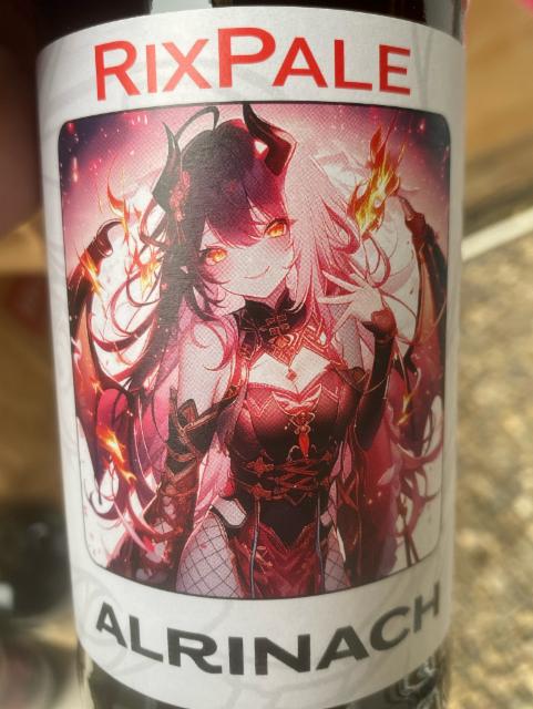 Alrinach 7.0%, Brasserie Rixpale (Ex La Diablesse), France